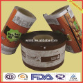 custom printing food packaging plastic roll film